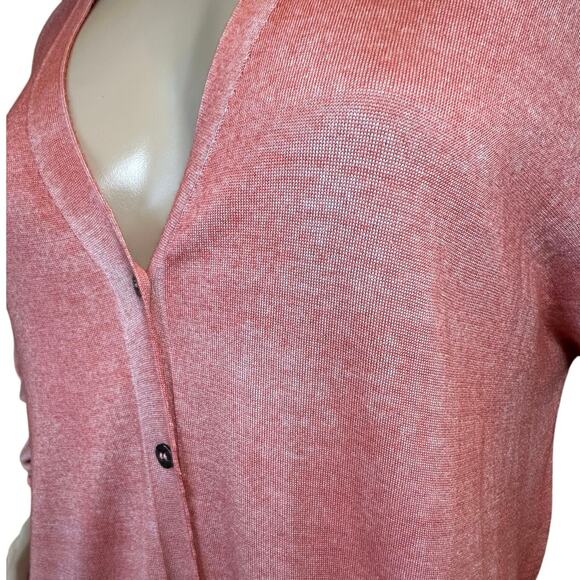 Vintage Designer Italy Silk Cashmere Cardigan Sweater Art-to-Wear Equestrian - Picture 9 of 16